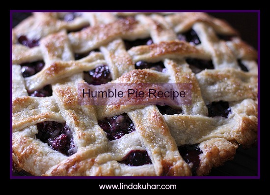 Humble Pie Recipe Linda Kuhar Christian Life Coach